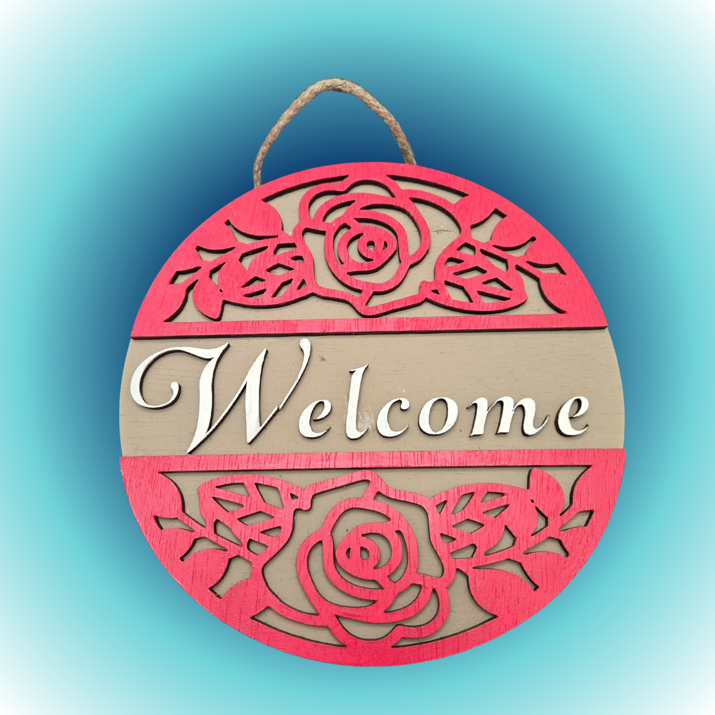 Custom laser engraved keychain - personalized wooden accessory - Mabuhay Designs Jacksonville NC